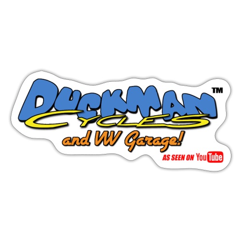 DuckmanCycles and VWGarage - Sticker
