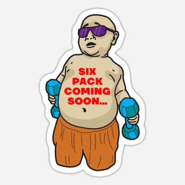 SIX PACK COMING SOON BODY BUILDING Funny Cartoon' iPhone 6 Case |  Spreadshirt