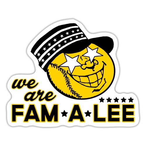 We Are Fam A Lee - Sticker