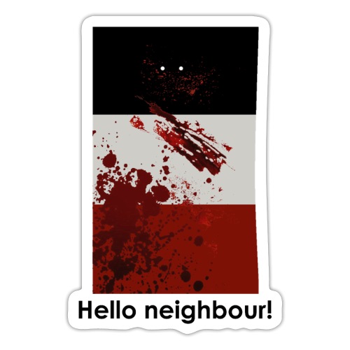 Hello Neighbour! I am a Reichtangle! - Sticker