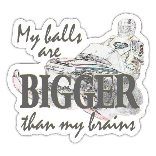 Bigger Brains - Sticker