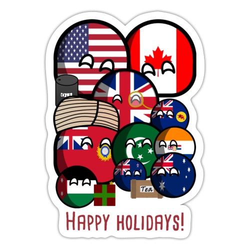 Happy holidays! - Sticker