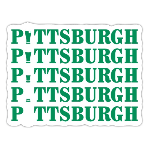 Beer in Pittsburgh - Sticker