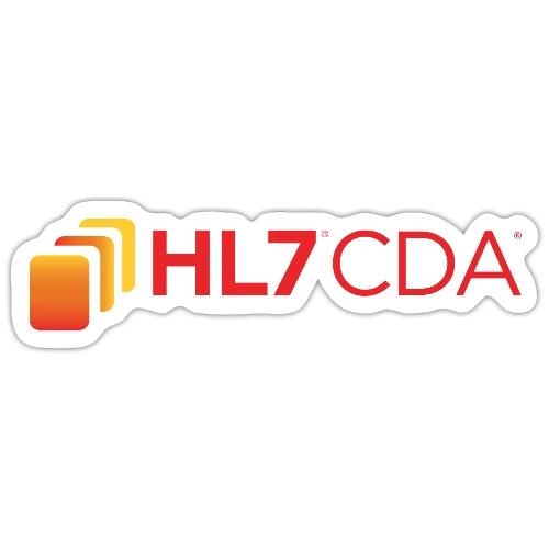 HL7 CDA Logo - Sticker