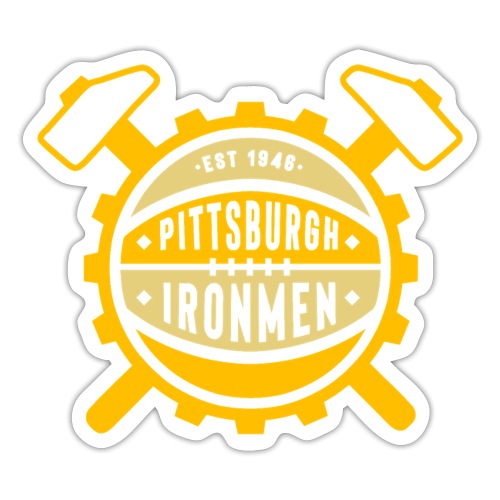 Pittsburgh Ironmen - Sticker