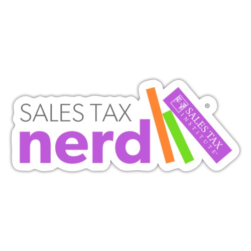 Sales Tax Nerd - Sticker