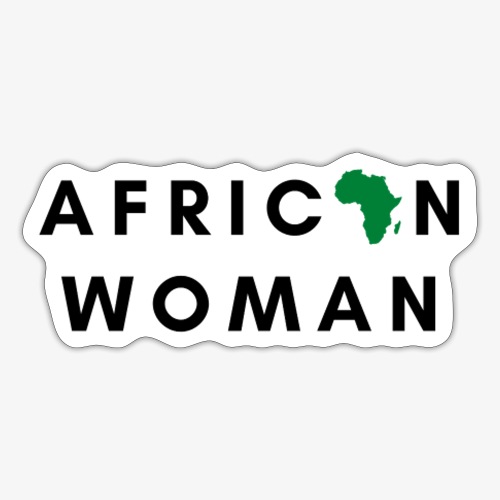 African Woman - Sticker