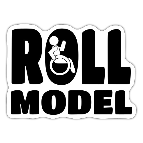 Wheelchair Roll model - Sticker