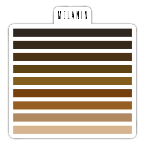 Shades of Melanin - Sticker
