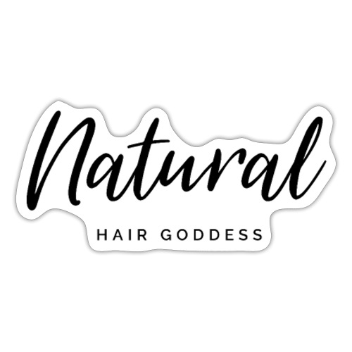 Natural Hair Goddess - Sticker