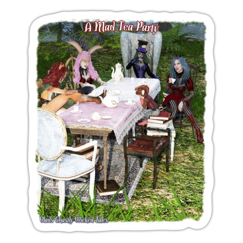 Alicia Abyss Mad Tea Party - Sticker