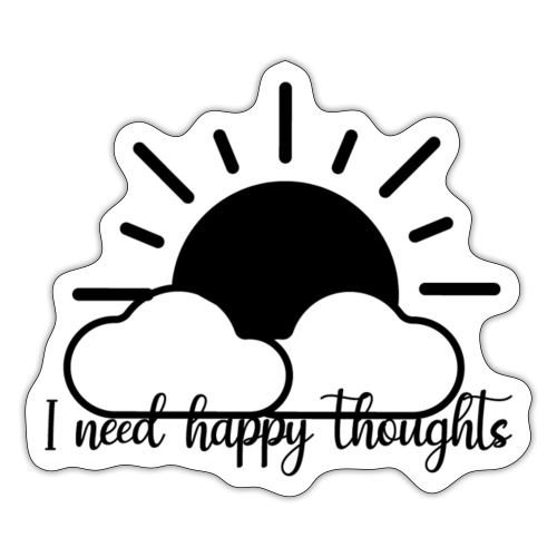 Happy Thoughts - Sticker