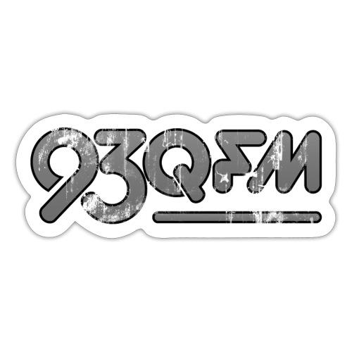 93 WQFM - Sticker