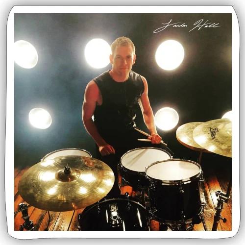 Landon Hall Spotlight Photo - Sticker