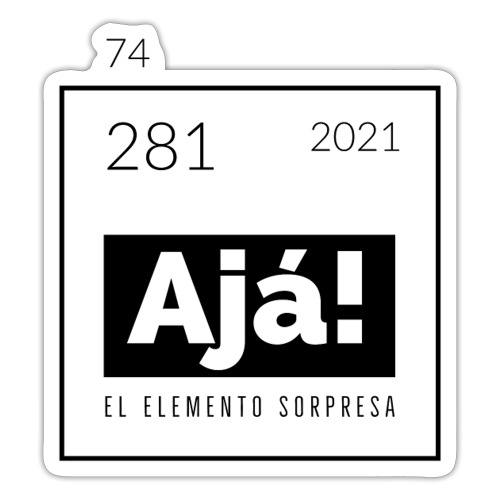 Ajá! Elemento Sorpresa - Sticker
