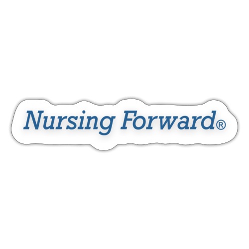 Nursing Forward Logo - Sticker