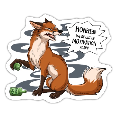 Out of Motivation - Sticker
