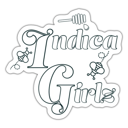 Indica Girlz Bees Hanging on Me - Sticker