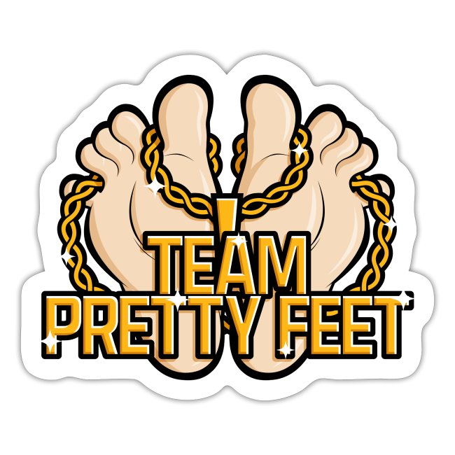 Team Pretty Feet™ Gold Chain
