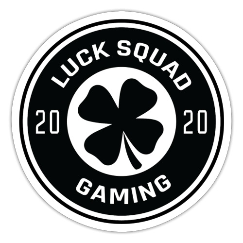 LuckSquadGaming Logo v3 - Sticker