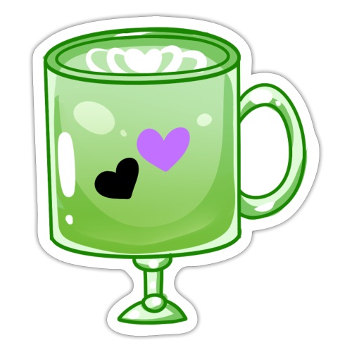 Matcha Latte - Sticker