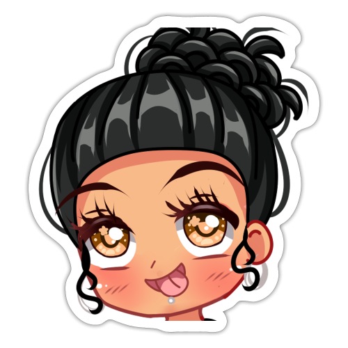 Silly Tongue Emote - Sticker