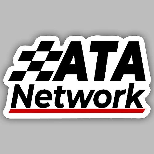 ATA Network Dark Logo Vertical - Sticker