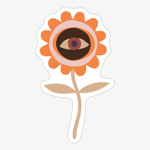 Flower Eye - Sticker