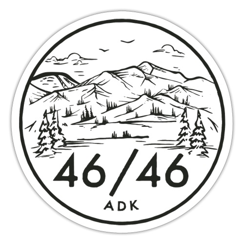 The High Peaks - Sticker