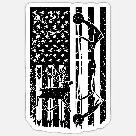 Bowhunter Sticker Major League Bowhunter Sticker Decal Vinyl Bow Arrow