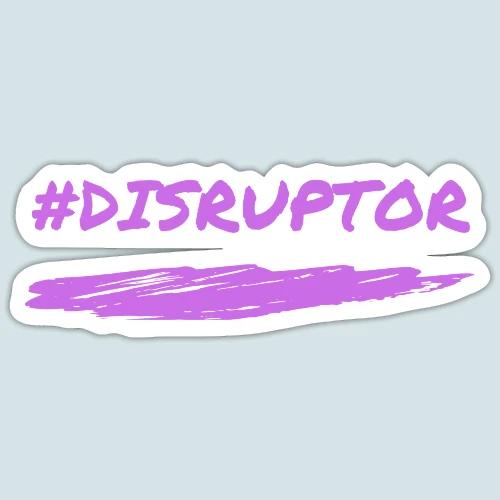 Purple Disruptor - Sticker