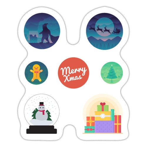 Very Ugly Christmas Sticker Pack - Sticker