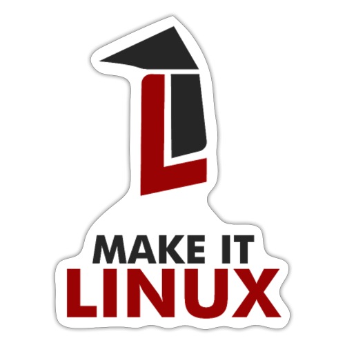 Make It Linux - Sticker