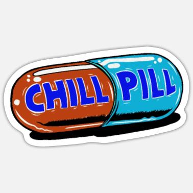 Chill pills sticker
