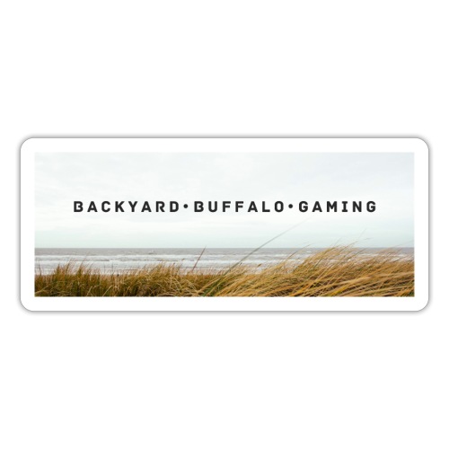Backyard Bufalo Gaming Mechandise - Sticker