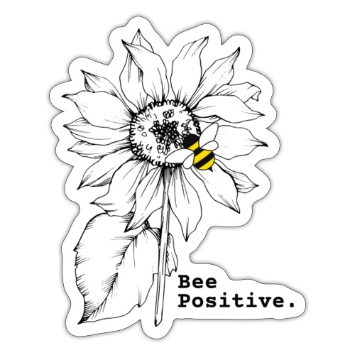 Bee Positive - Sticker