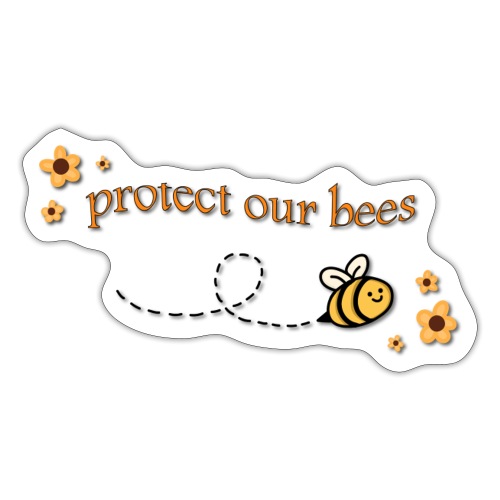 save the bees - Sticker