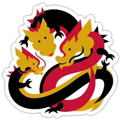 CAIS Core Value Dragons - Inclusion - Sticker