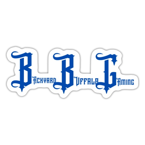 Backyard Buffalo Gaming Merchandise - Sticker