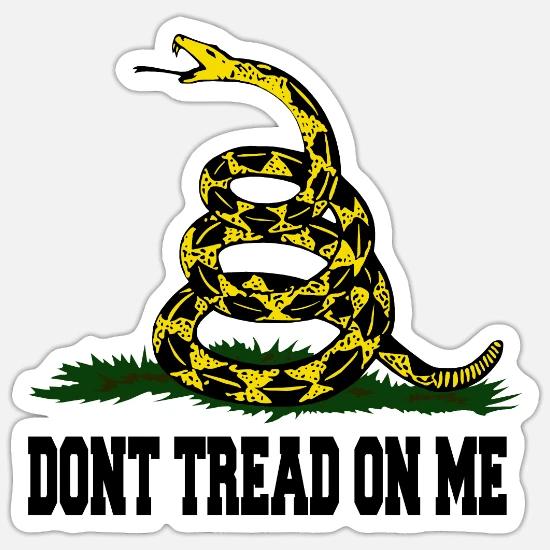 Snake Strike B & W Dont Tred On Me Deals | emergencydentistry.com