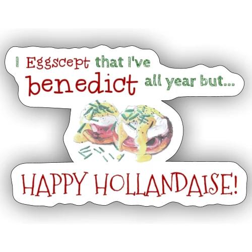 Hollandaise Celebration - Sticker