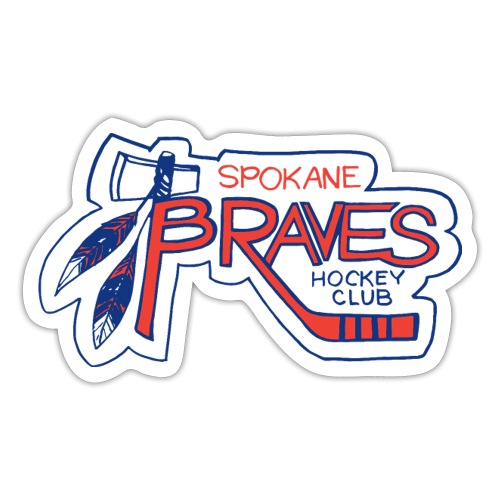 Spokane Braves 90 - Sticker