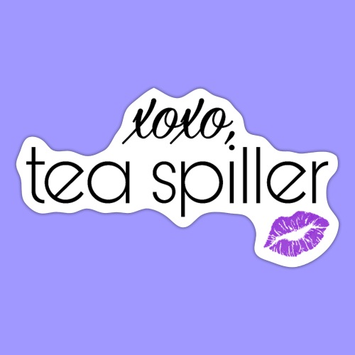 Tea Spiller bright - Sticker