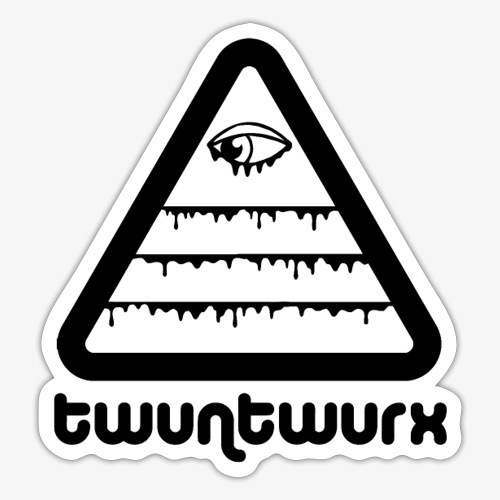 twuntinz bw - Sticker