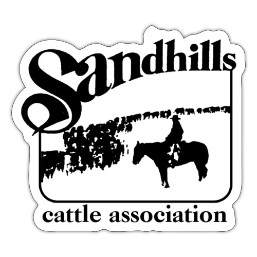 Sandhills Cattle Association Vintage Merch - Sticker