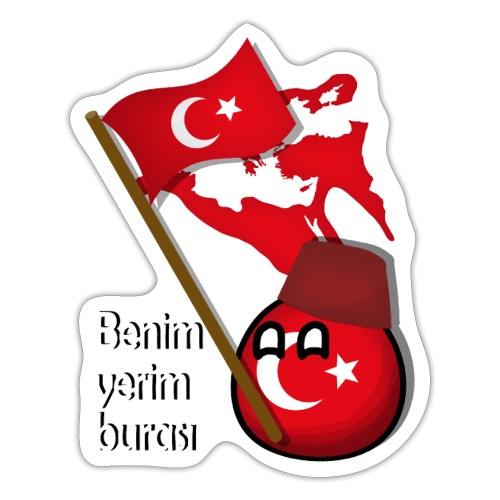 Ottomans I belong here - Sticker