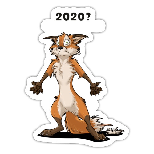 2020? Going great... (for dark backgrounds) - Sticker