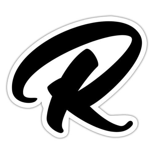 Revival Youth Black R Logo - Sticker