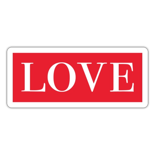 Red LOVE - Sticker