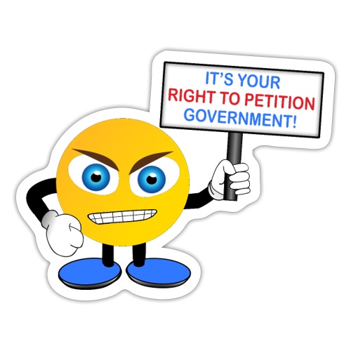 Rights Protester - Sticker